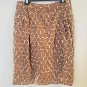 Apostrophe Circle Print Skirt‎